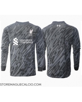 Liverpool Portiere Maglia Gara Casa Repliche 2024-25 Maniche Lunghe
